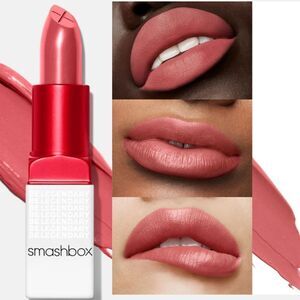 Smashbox Prime and Plush Lipstick - Out of Office (Warm Rosey PINK)